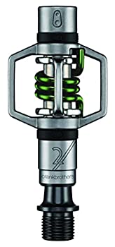 【中古】【インポート品・未当て嵌める】ｃｒａｎｋｂｒｏｔｈｅｒｓ(クランクブラザーズ) 超軽さ ビンディングペダル エッグビーター2 Ｖ2 緑であること 574605