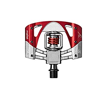 【中古】【インポート品・未当て嵌める】ｃｒａｎｋｂｒｏｔｈｅｒｓ(クランクブラザーズ) 超軽さ ビンディングペダル マレット3 Ｖ2 赤いこと 574625