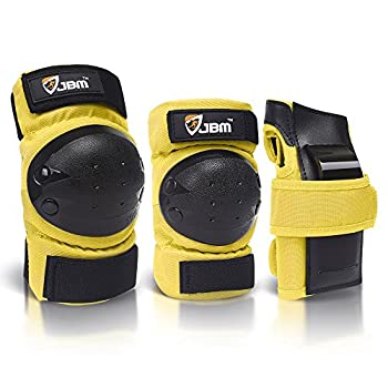 【中古】【輸入品・未使用】JBMの子供のためのインラインローラースケートのプロテクターセット。膝パッド・肘パッド・手首ガード。スケートボード・アイススケート・キック
