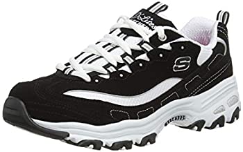 【中古】【輸入品・未使用】Skechers レディース D'Lites メモリーフォーム レースアップ スニーカー US サイズ: 9.5 カラー: ブラック｜ムジカ＆フェリーチェ店