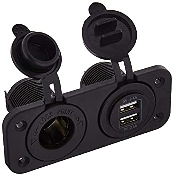 【中古】【輸入品・未使用】Sea-Dog 426505-1 ダブルUSBと電源ソケットパネル|ムジカ&フェリーチェ店
