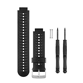 【中古】【インポート品・未当てはめる】Garmin 取り替えっこ用時辰儀ダンス楽隊 - 黒いこと \u0026amp; 薄墨色ケイ素樹脂