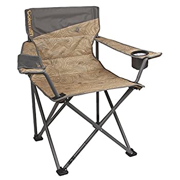 【中古】【輸入品・未使用】Coleman Company Big-N-Tall Topoプリントクワッドチェア、タン/ブラウン (並行輸入品） 141［並行輸入］