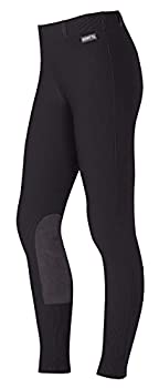 【中古】【輸入品・未使用】Kerrits キッズ マイクロコード ニーパッチ タイト ブラック サイズ:XL