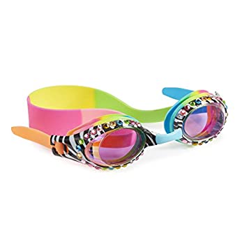 【中古】【インポート品・未当て嵌める】Swimming Goggles for Girls ? Zebra Crossing Kids Swim Goggles by bling2o[並行輸入品]