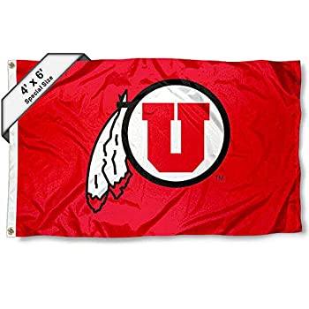 【中古】【輸入品・未使用】Utah Utes 4?' x6?'フラグ｜ムジカ＆フェリーチェ店