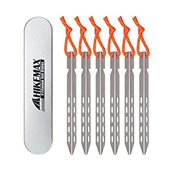 【中古】【輸入品・未使用】tripmas超軽量チタンテントStakes???AnticorrosiveテントペグV型デザインwith Reflective Pullコード???Includesナイロンポーチ｜ムジカ＆フェリーチェ店 12,904円