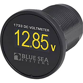 【中古】【輸入品・未使用】Blue Sea Systems 1733-BSS ミニデジタルDA電圧計