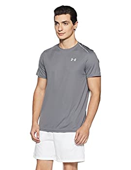 【中古】【インポート品・未当て嵌める】Under Armour Men\u0027s CoolSwitch Run Short Sleeve%ｶﾝﾏ% Graphite /Reflective%ｶﾝﾏ% Medium