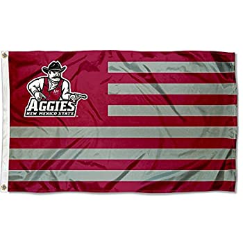 【中古】【輸入品・未使用】NMSU Aggies Stars and Stripes Nation Collegeフラグ