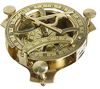 【中古】【インポート品・未当て嵌める】Zap Impex サンダイアルコンパス 金管楽器金属元素羅針儀 サンダイアル 3in
