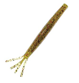 【中古】【輸入品・未使用】(Watermelon Red) - Z-Man 10X Tough ElaZtech Hula StickZ 10cm . Soft Plastic Baits