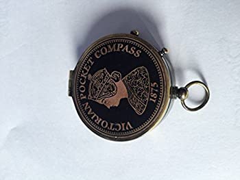 【中古】【輸入品・未使用】NauticalMart 真鍮アンティーク ビクトリア朝ポエムコンパス|ムジカ&フェリーチェ店