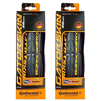 【中古】【インポート品・未当て嵌める】Continental Gatorskin Duraskinタイア2?- Pack