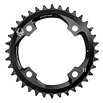 【中古】【輸入品・未使用】SRAM ユニセックス 大人用 X-Sync イーグルチェーンリング ブラック 標準サイズ