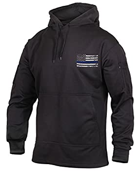 【中古】【インポート品・未当て嵌める】Rothco コンシールドキャリー用パーカー シンブルーライン S アウトドア-スポーツ・アウトドア