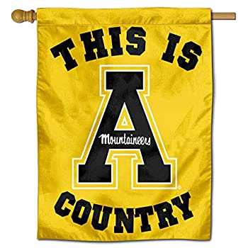 【中古】【輸入品・未使用】App State Mountaineersこのは国Mountaineers両面House Flag