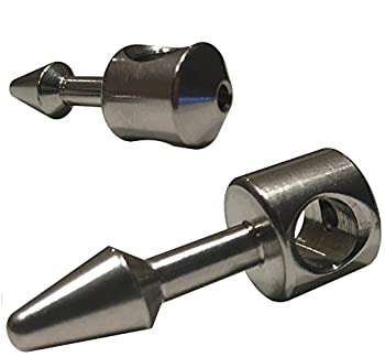【中古】【輸入品・未使用】(_10 PAIR (20) INSERTS) - Spearit Stainless Steel Speargun Band Wishbone Inserts