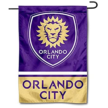 【中古】【インポート品・未当て嵌める】Orlando City Soccer Club両面苑地旗