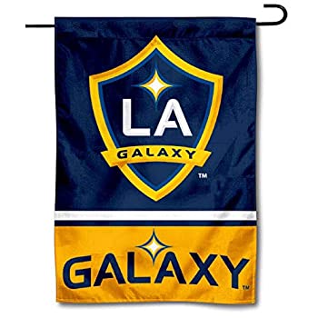 【中古】【輸入品・未使用】Los Angeles Galaxy両面ガーデン旗