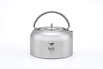 【中古】【インポート品・未当て嵌める】Keithチタンti3901湯沸かし???1.0?L