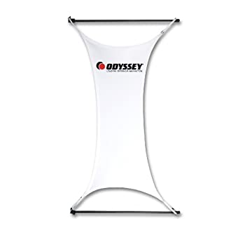 【中古】【輸入品・未使用】Odyssey Designer Stretch Screen LTMVSCRNSM 6&rsquo; x 2.5&rsquo; Rectangular [並行輸入品]｜ムジカ＆フェリーチェ店