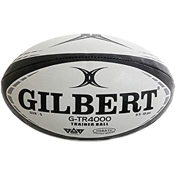 【中古】【インポート品・未当て嵌める】Gilbert(ギルバート) Trainer Ball 形づくる ラグビーボール 黒 5号 G-TR4000 [並行輸入品]