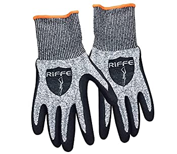 【中古】【輸入品・未使用】Riffe Holdfast耐カット手袋