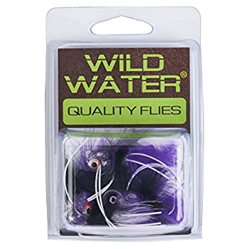 【中古】【輸入品・未使用】Wild WaterパープルとブラックLittle Fatty Popper、サイズ6、QTY。4、by Pultzポッパー