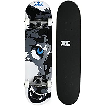 【中古】【輸入品・未使用】(Wolf) - Krown Skateboard Rookie Wolf Complete｜ムジカ＆フェリーチェ店