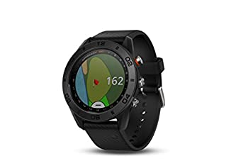 【中古】【インポート品・未当て嵌める】GARMIN(ガーミン) Approach Approach (取りかかる) ゴルフナビ S60 並行輸入品 010-01702-00 黒いことケイ素樹脂
