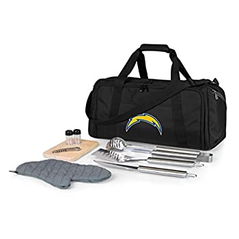 【中古】【輸入品・未使用】NFL Los Angeles ChargersとピクニックバーベキューBBQキット/クーラートートwithアクセサリー
