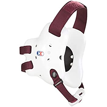 【中古】【輸入品・未使用】(White/Maroon) - Cliff Keen Fusion Headgear