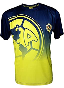【中古】【インポート品・未当て嵌める】Club America Soccer P003 成年者用サッカートレーニングパフォーマンス ポリプルオーバー Adult 黒いこと