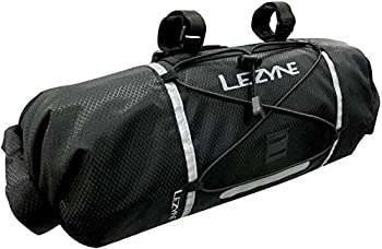 【中古】【インポート品・未当て嵌める】Lezyneバーキャディ雨合羽銀輪ハンドルバーバッグ