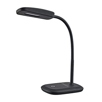 【中古】【インポート品・未当てはめる】SUNBEAM 円転滑脱のど頚LED学習机照明ランプ 調節する能力のあるなともし火 活動力はやりっ子 黒いこと