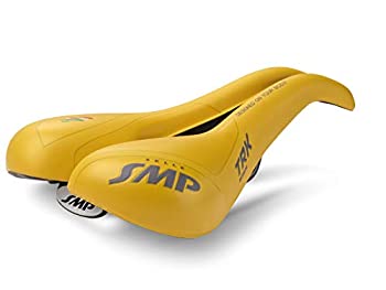 【中古】【輸入品・未使用】SELLE SMP(セラSMP) TRK ミディアム カラー サドル TRKMED-GI イエロー