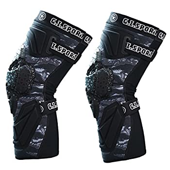 【中古】【輸入品・未使用】GI Sportz Race 2.0膝パッドブラック|ムジカ&フェリーチェ店