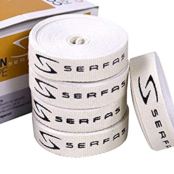 8461円 <セール&特集> Serfas 自転車リムテープ コットン 22mm x 2M 10ロール CT22