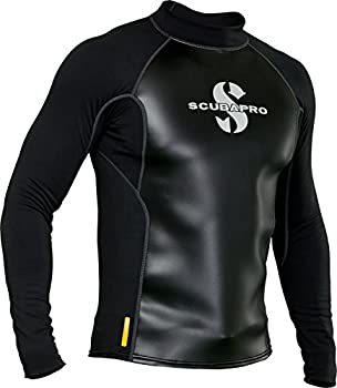 【中古】【輸入品・未使用】Scubapro メンズ ハイブリッド サーマル ダイビング トップス 長袖 XL ブラック|ムジカ&フェリーチェ店