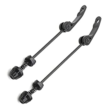 【中古】【輸入品・未使用】DEER U ロードマウンテンバイク MTB ホイールハブ フロント&リアスキュア クイックリリース クリップ ボルトレバー アクスルQR 145/180mm ペア (
