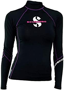 【中古】【輸入品・未使用】(X-Large%ｶﾝﾏ% Onyx) - ScubaPro Women's UPF 80 T-Flex Long Sleeve Rash Guard