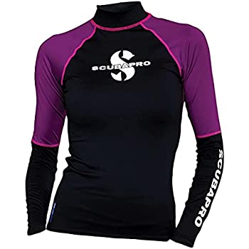 【中古】【輸入品・未使用】Scubapro ラッシュガード レディース 長袖 (UPF50)|ムジカ&フェリーチェ店