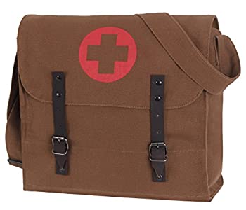 【中古】【輸入品・未使用】Rothco ヴィンテージキャンバスメディックバッグ