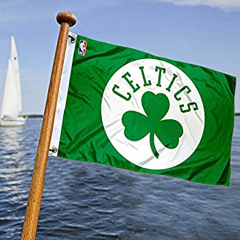 【中古】【輸入品・未使用】Boston Celticsボートとゴルフカートフラグ｜ムジカ＆フェリーチェ店