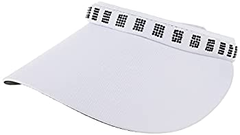 【中古】【インポート品・未当て嵌める】Glove It レディース クリップオンバイザー ゴルフ\u0026テニスヘッドバイザー レディース - UV 50防御すること - レディースサンバイザーハット - 大きな唾液