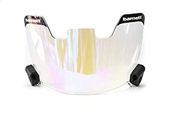 【中古】【輸入品・未使用】Barnett Football Eyeshield/バイザー、Revo Blue、アイシールド
