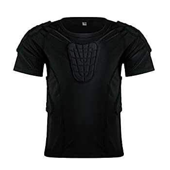 【中古】【輸入品・未使用】dgxinjunパッド入り圧縮シャツChestプロテクターパルクールExtreme練習Suit for Boys|ムジカ&フェリーチェ店