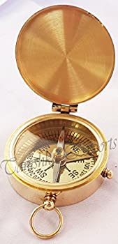【中古】【インポート品・未当て嵌める】2?%ﾀﾞﾌﾞﾙｸｫｰﾃ% Nautical金管楽器羅針儀