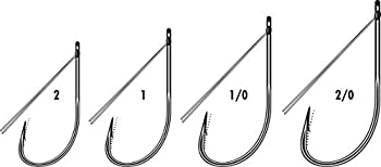 【中古】【輸入品・未使用】(Size 2) - VMC Corporation VMC Weedless Neko Hook Black Nickel 5 Pack Hook